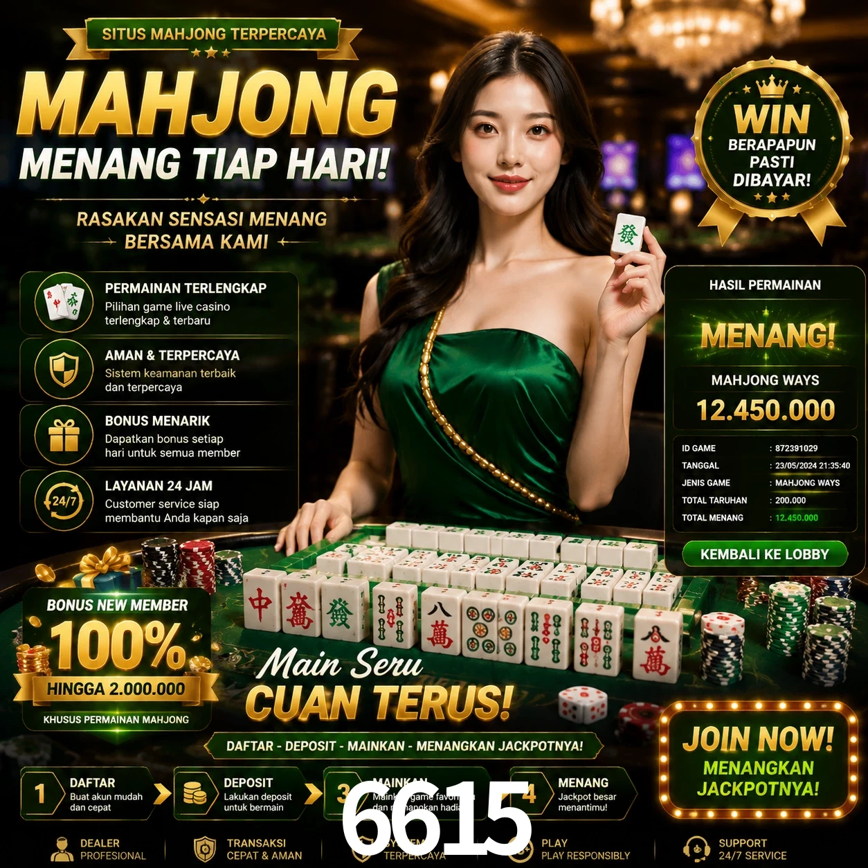 Cashback VIP 6615 - reembolso semanal